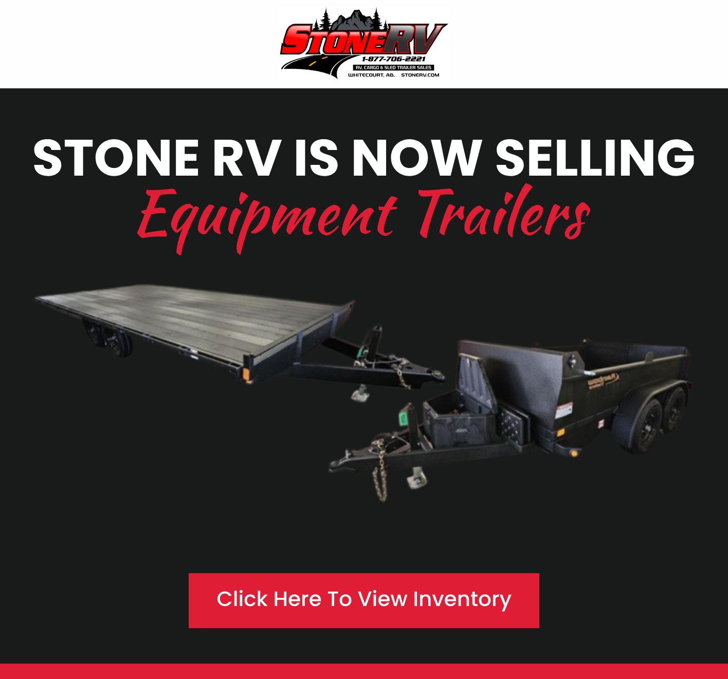 Equipment Trailer Sale